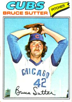 1977 Topps Bruce Sutter Rookie Card