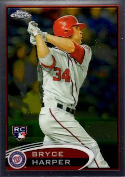 2012 Topps Chrome Bryce Harper Rookie Card