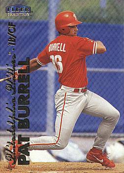 1999 Fleer Update Pat Burrell rookie card