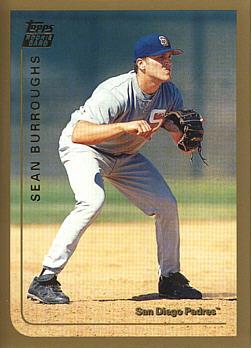 1999 Topps Traded Sean Burroughs rookie card