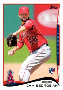 2014 Topps Update Baseball Cam Bedrosian Rookie Card