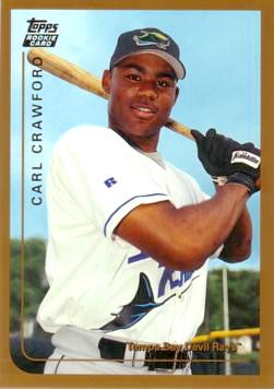 1999 Topps Traded Carl Crawford Rookie Card