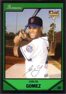 Carlos Gomez Rookie Card