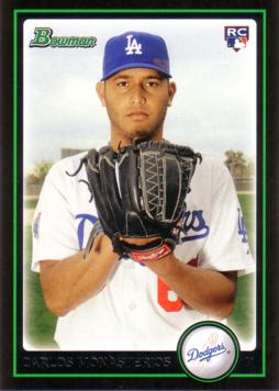 2010 Bowman Carlos Monasterios Rookie Card