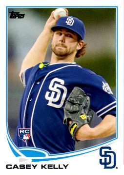 2013 Topps Casey Kelly Rookie Card