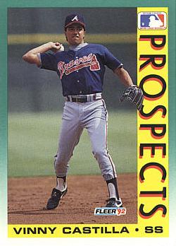 1992 Fleer Vinny Castilla Rookie Card