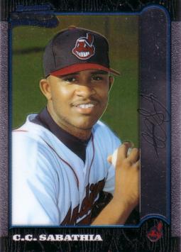 C.C. Sabathia Bowman Chrome Rookie Card