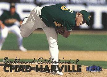 1999 Fleer Update Chad Harville Rookie Card