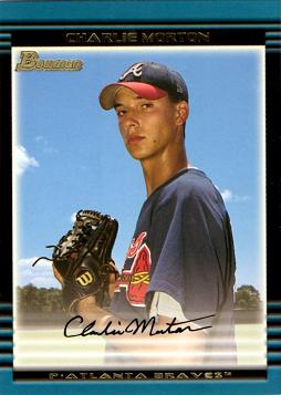 2002 Bowman Draft Picks Charlie Morton Rookie Card