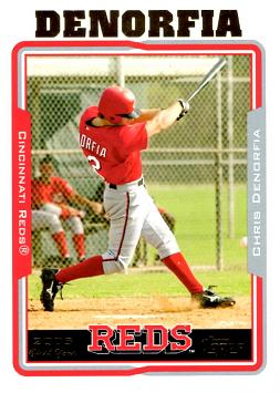 2005 Topps Chris Denorfia Rookie Card