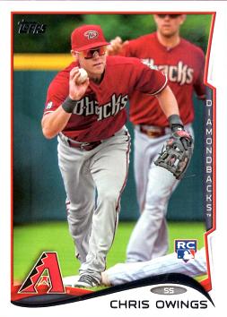 Chris Owings Rookie Card