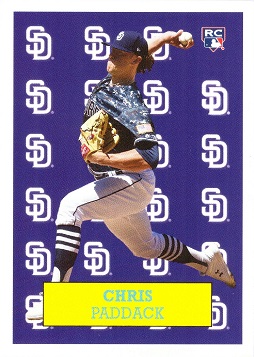 2019 Topps Throwback Thursday Baseball Chris Paddack Rookie Card