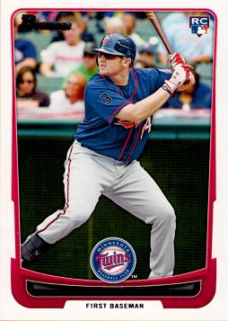 2012 Bowman Chris Parmelee Rookie Card