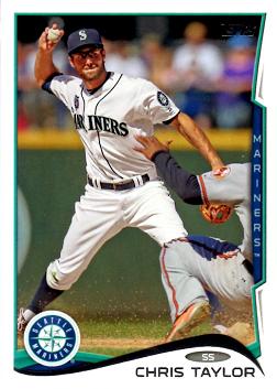 2014 Topps Update Baseball Chris Taylor Rookie Card