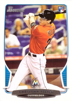 Christian Yelich Bowman Draft Rookie Card