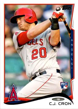 2014 Topps Update Baseball C.J. Cron Rookie Card