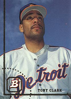 1994 Bowman Tony Clark rookie card