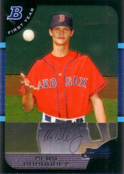 2005 Bowman Chrome Clay Buchholz Rookie Card