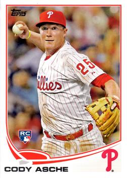 2013 Topps Update Baseball Cody Asche Rookie Card