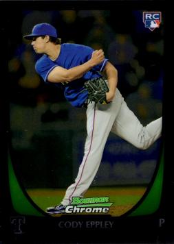 2011 Bowman Chrome Cody Eppley Rookie Card