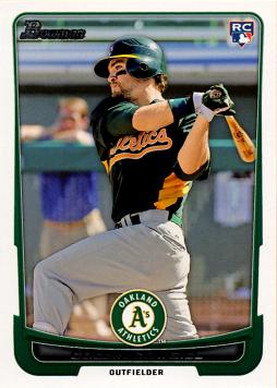 2012 Bowman Collin Cowgill Rookie Card