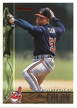 1995 Bowman Bartolo Colon rookie card