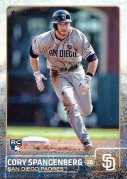 2015 Topps Baseball Cory Spangenberg Rookie Card