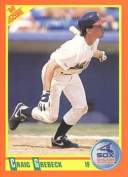 1990 Score R/T Craig Grebeck Rookie Card