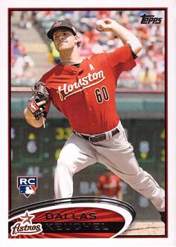 2012 Topps Update Dallas Keuchel Rookie Card