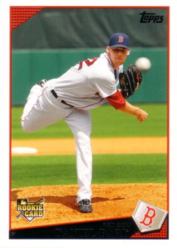 2009 Topps Update Daniel Bard Rookie Card