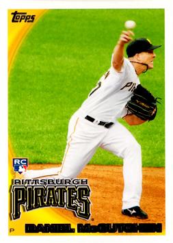 2010 Topps Daniel McCutchen Rookie Card