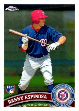 2011 Topps Danny Espinosa Rookie Card