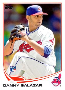 2013 Topps Update Baseball Danny Salazar Rookie Card