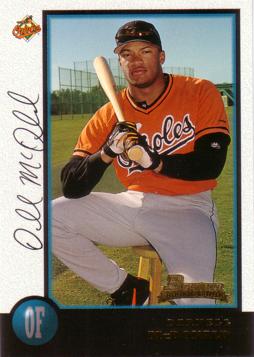 1998 Bowman Darnell McDonald Rookie Card