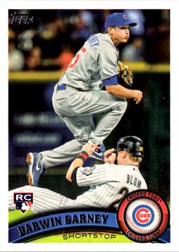 Darwin Barney Rookie Card