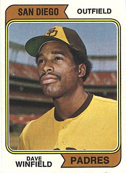 1974 Topps Dave Winfield Rookie Card