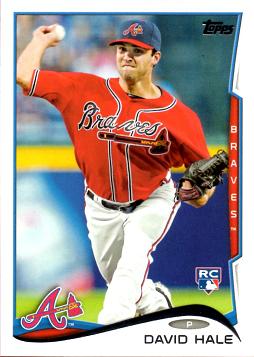 2014 Topps Baseball David Hale Rookie Card