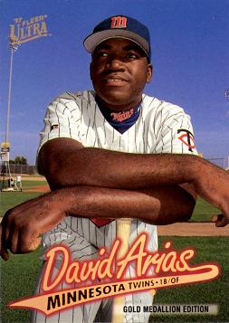 1997 Ultra Gold Medallion David Ortiz Rookie Card