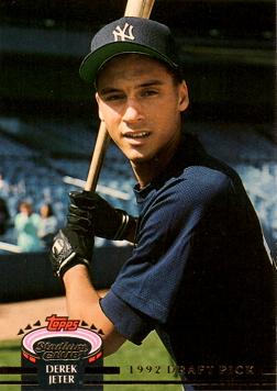 1993 Stadium Club Murphy Derek Jeter Rookie Card