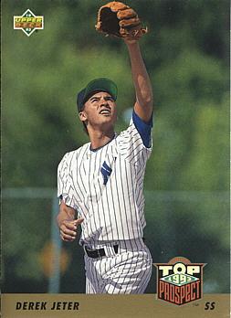 Derek Jeter Upper Deck Rookie Card