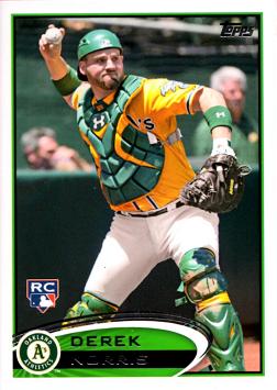 2012 Topps Update Derek Norris Rookie Card