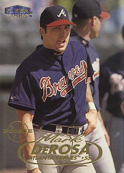 1998 Fleer Update Mark DeRosa Rookie Card