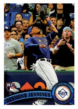 2011 Topps Desmond Jennings Rookie Card