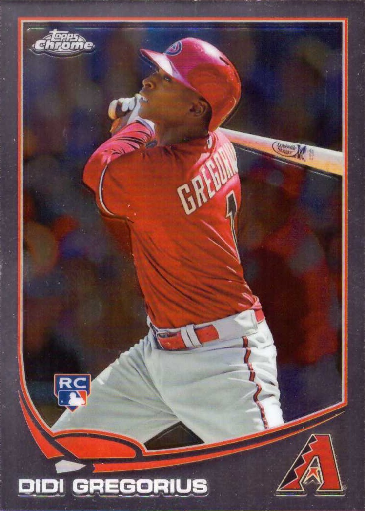 2013 Topps Chrome Baseball Didi Gregorius Rookie Card