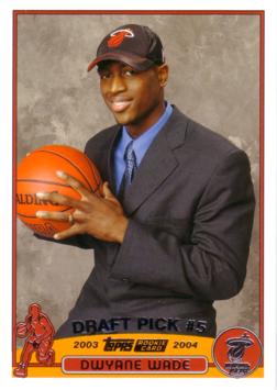 2003 / 04 Topps Dwyane Wade Rookie Card