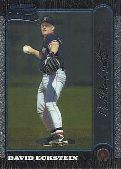 1999 Bowman Chrome David Eckstein Rookie Card