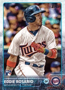 2015 Topps Update Baseball Eddie Rosario Rookie Card