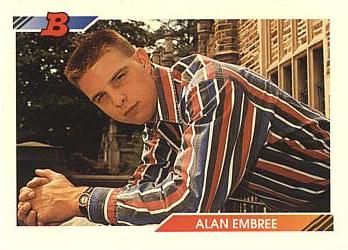 1992 Bowman Alan Embree Rookie Card