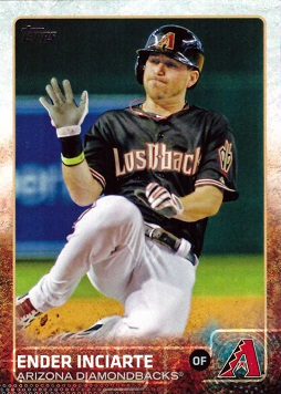 2015 Topps Baseball Ender Inciarte Rookie Card