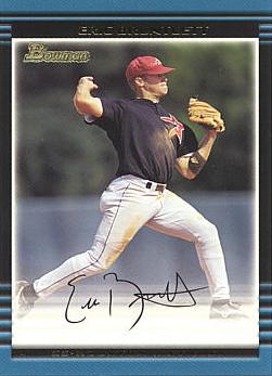 2002 Bowman Eric Bruntlett Rookie Card